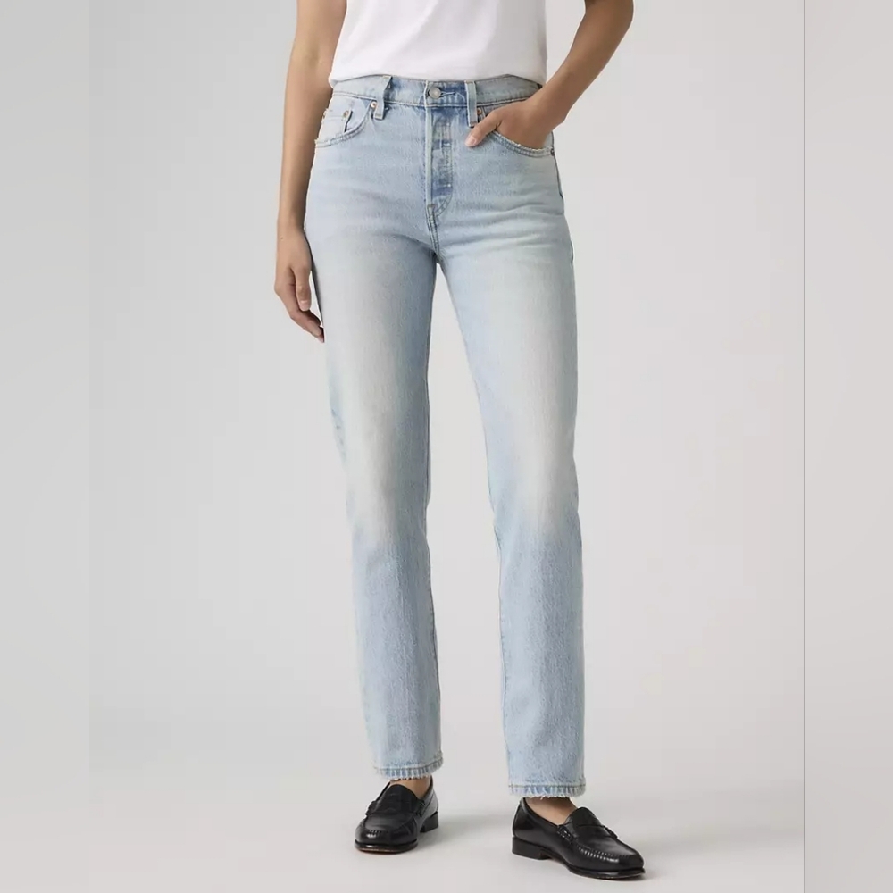 Levi's 501 Light Wash Jeans